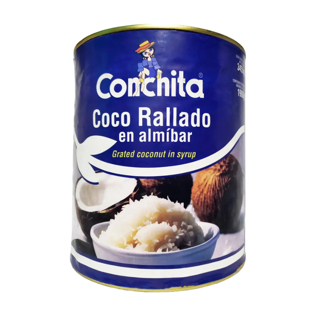 Coco rallado en almíbar Conchita (3.45 kg / 7.61 lb) - Thumbnail 8