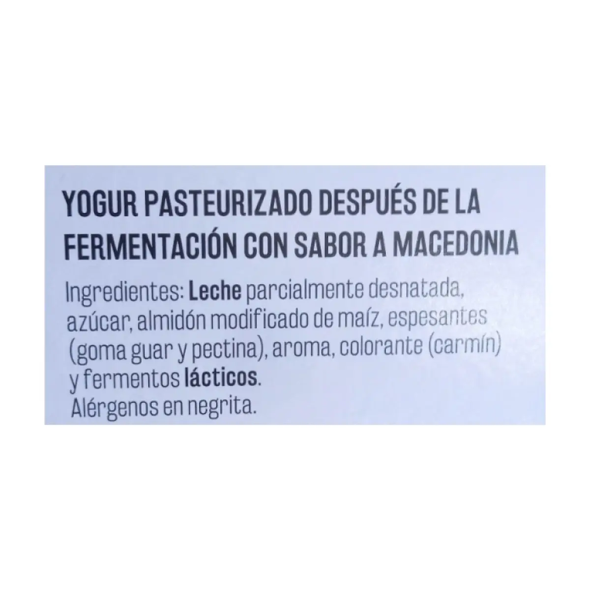 Yogurt pasteurizado de macedonia Vima Foods (4 x 100 g / 3.52 oz) - Miniatura 4