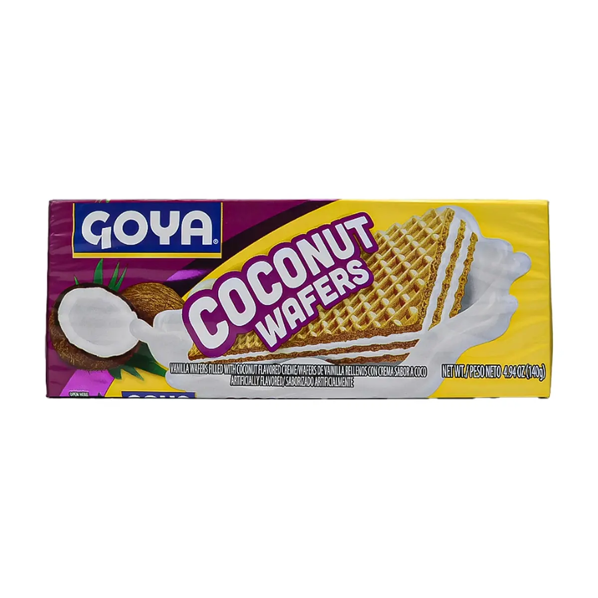 Sorbetos sabor a coco Goya (140 g / 4.94 oz)