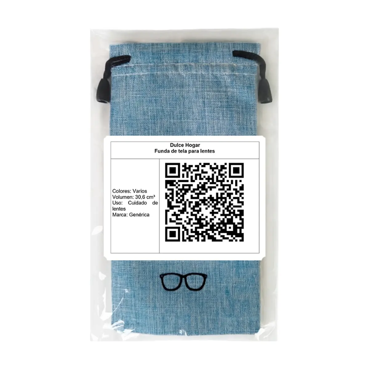 Funda de tela para lentes Generica