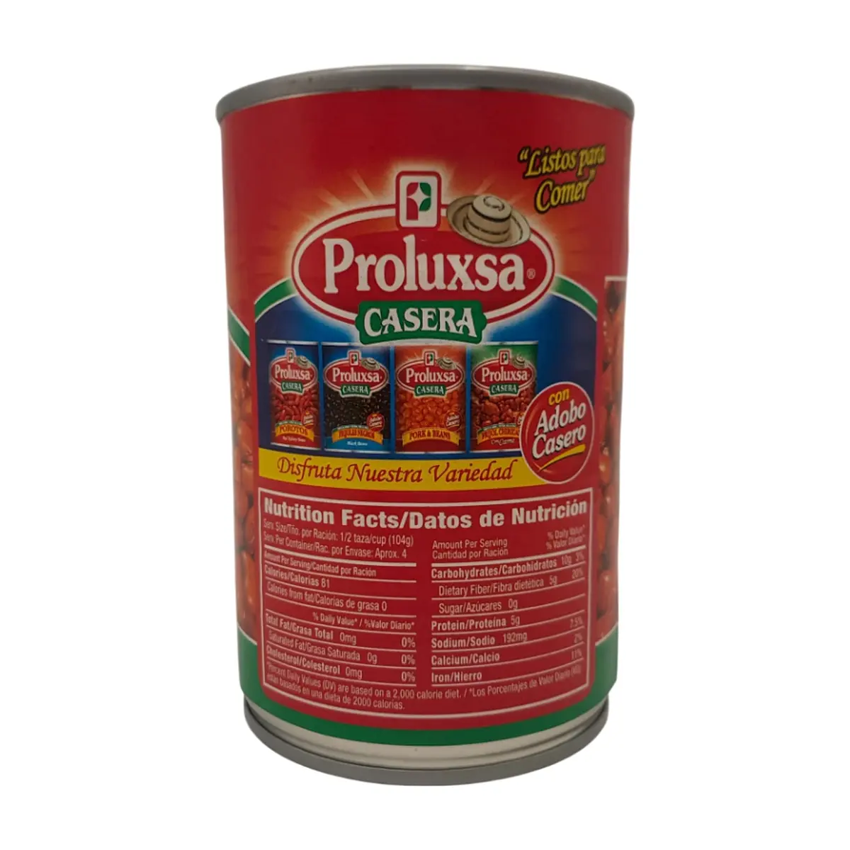 Frijol chiricano con adobo casero Proluxsa (425 g / 15 oz) - Thumbnail 5