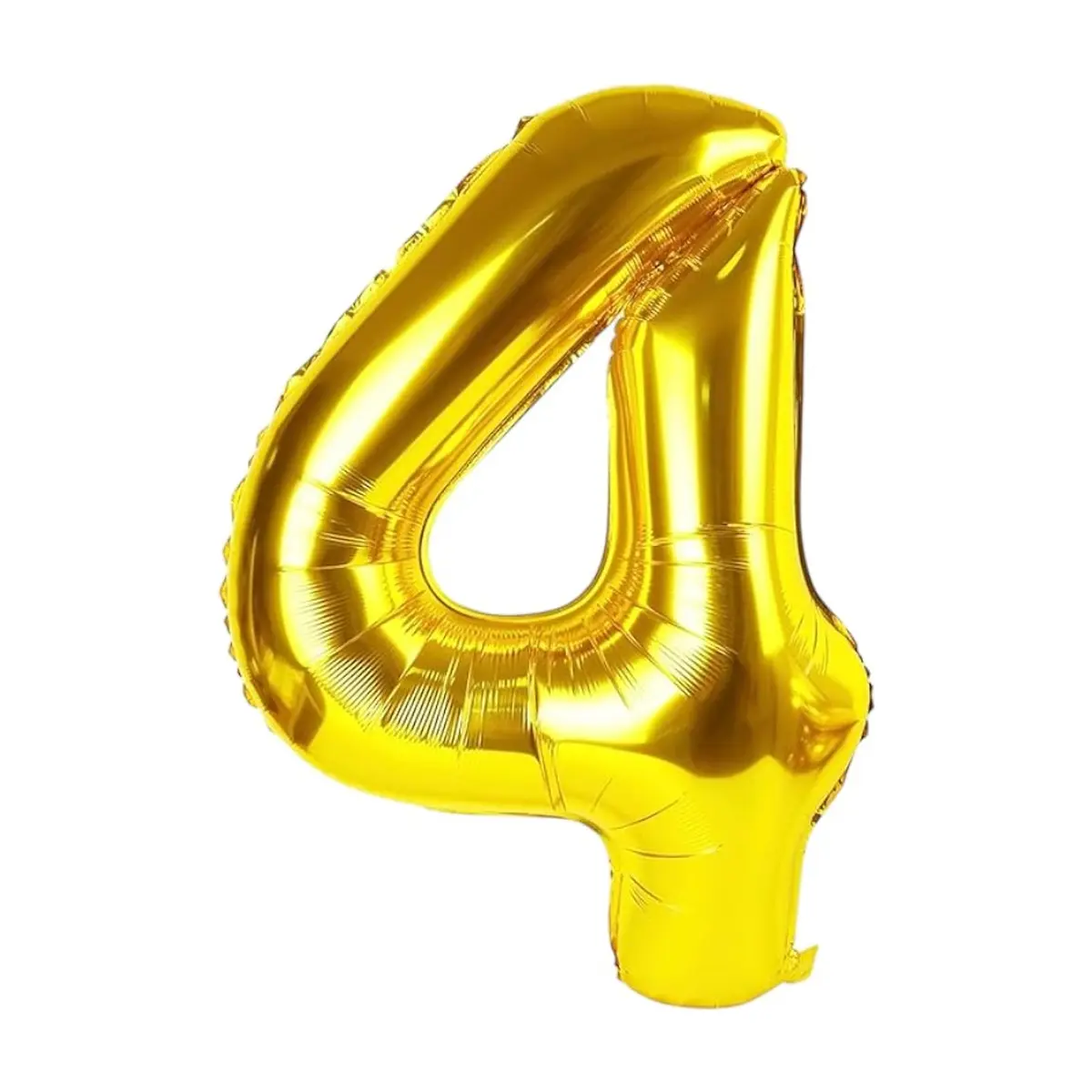 Globo dorado Número 4 Balloon (32 pulgadas)