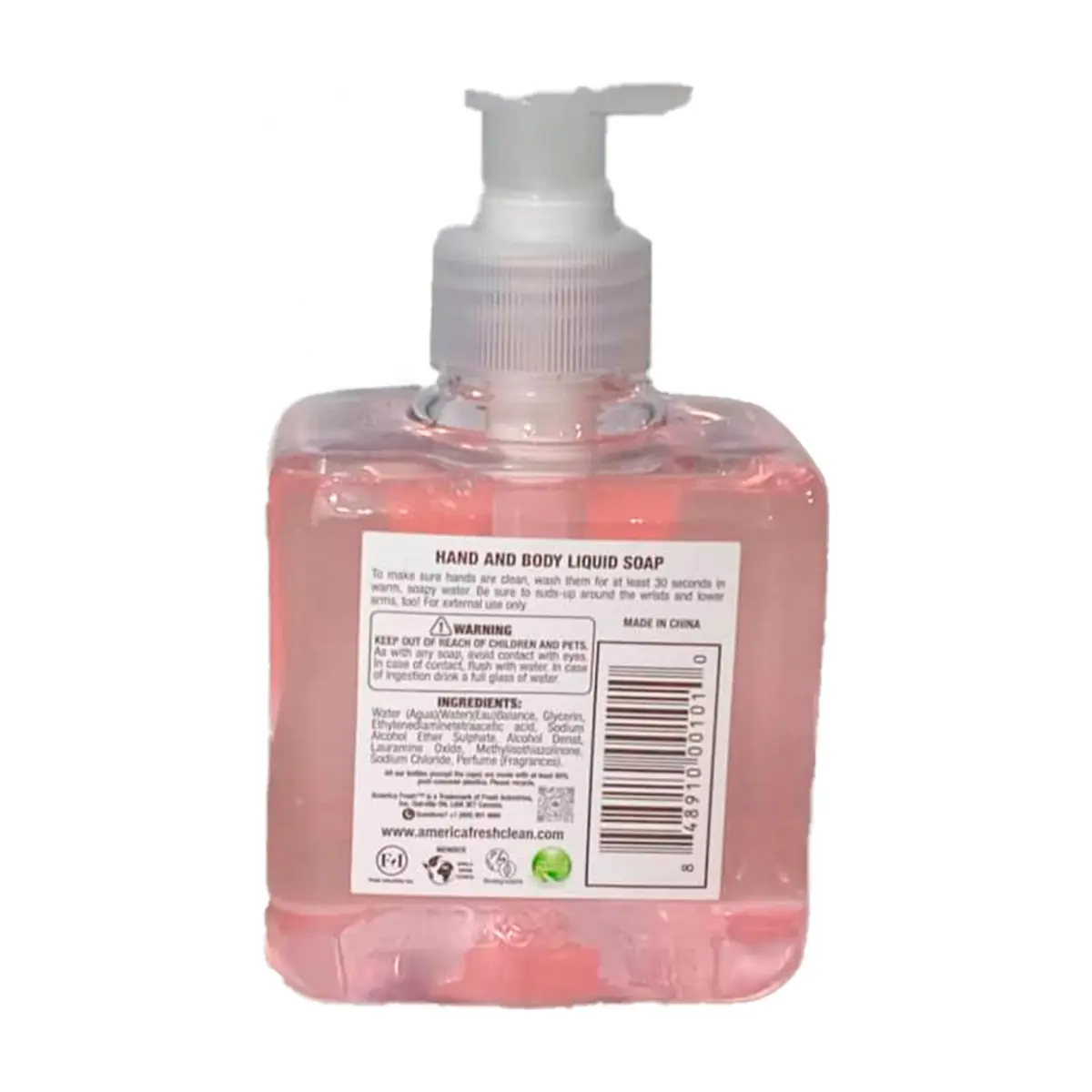 Jabón líquido de rosas para manos América Fresh (300 ml / 10.10 oz) - Thumbnail 2