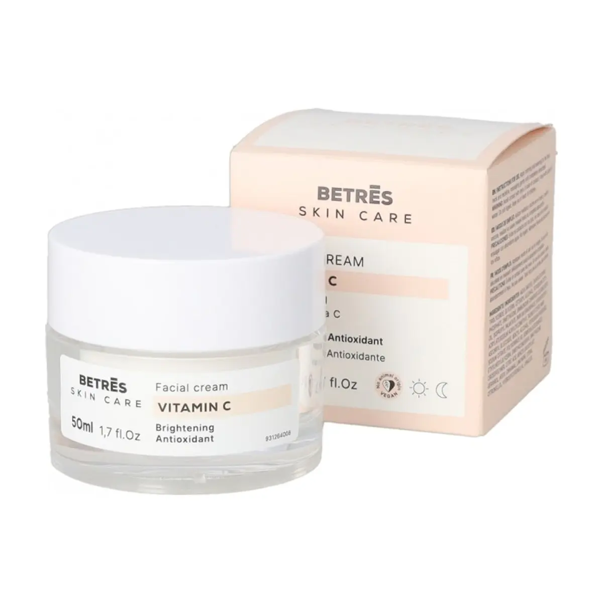 Crema Antioxidante con Vitamina C (50ml) BETRES