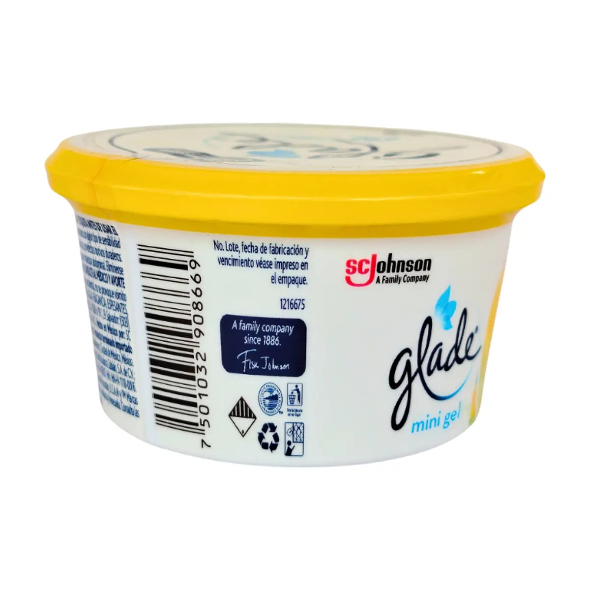 Aromatizante de ambiente mini gel con fragancia limón Glade (70 g / 2.46 oz) - Thumbnail 8