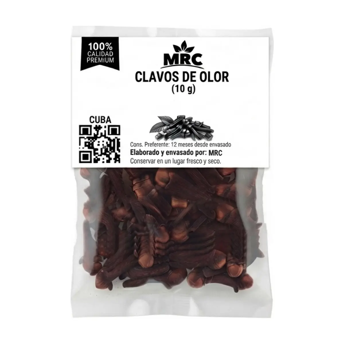 Clavos de olor enteros MRC (10 g)