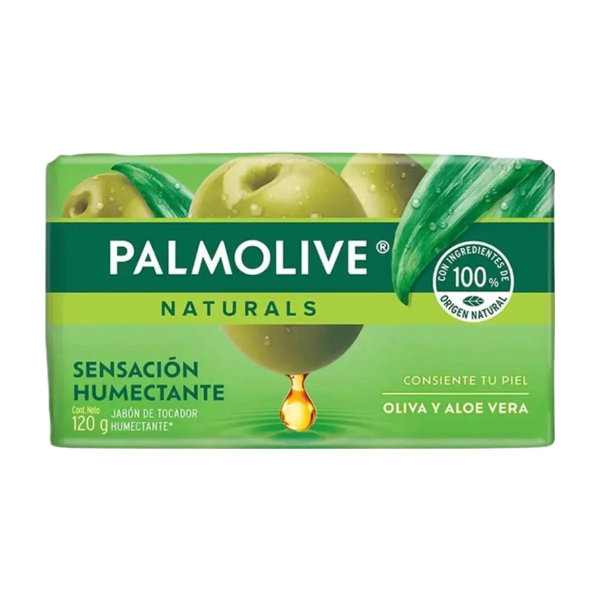 Jabón humectante de oliva y aloe vera Palmolive (120 g / 4.23 oz)