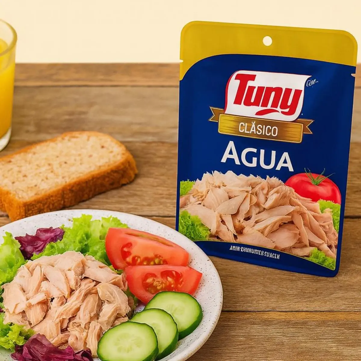Atún en hojuelas en agua clásico Tuny (75 g / 2.64) - Thumbnail 5