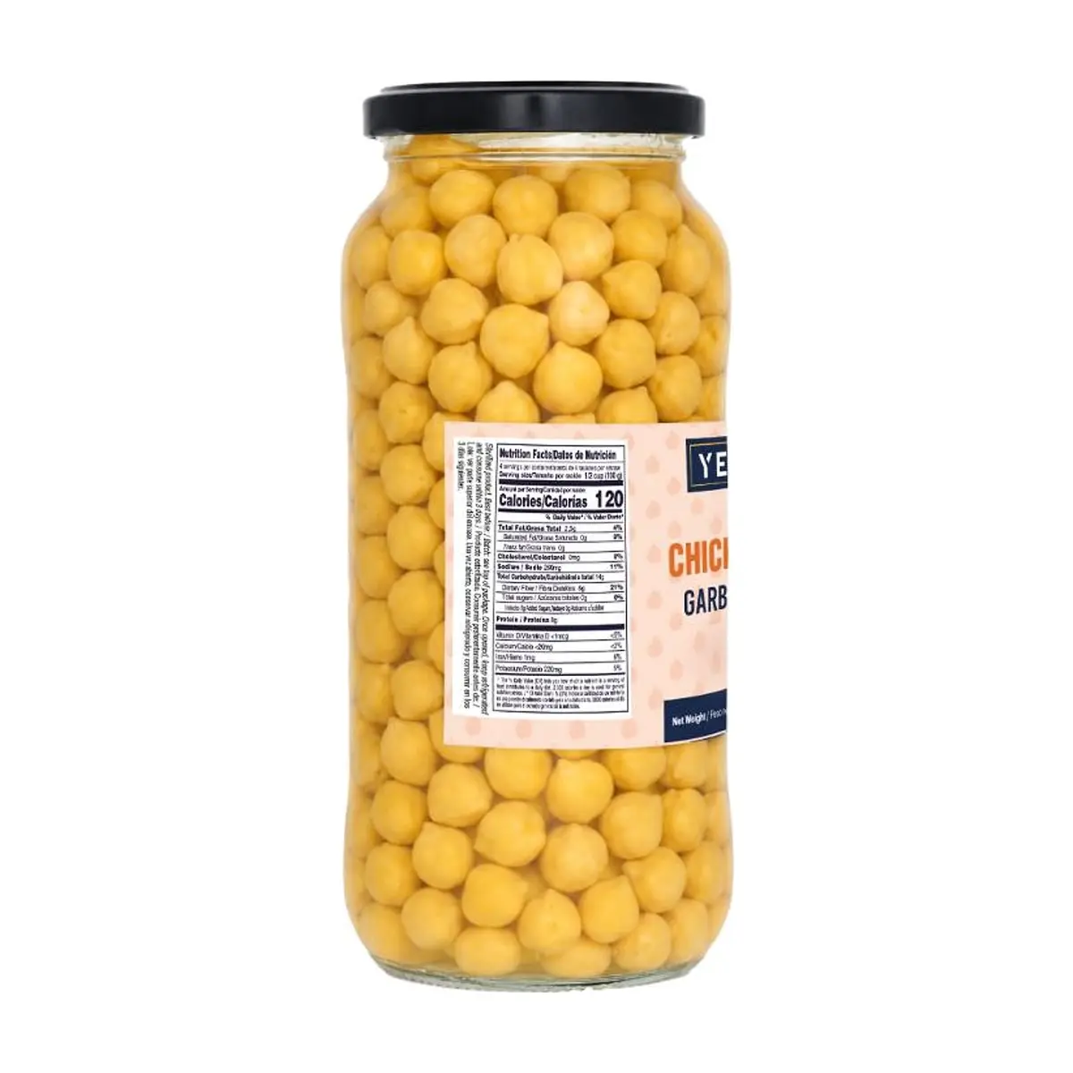 Garbanzos cocidos YEYA (540 g / 19 oz) - Thumbnail 2