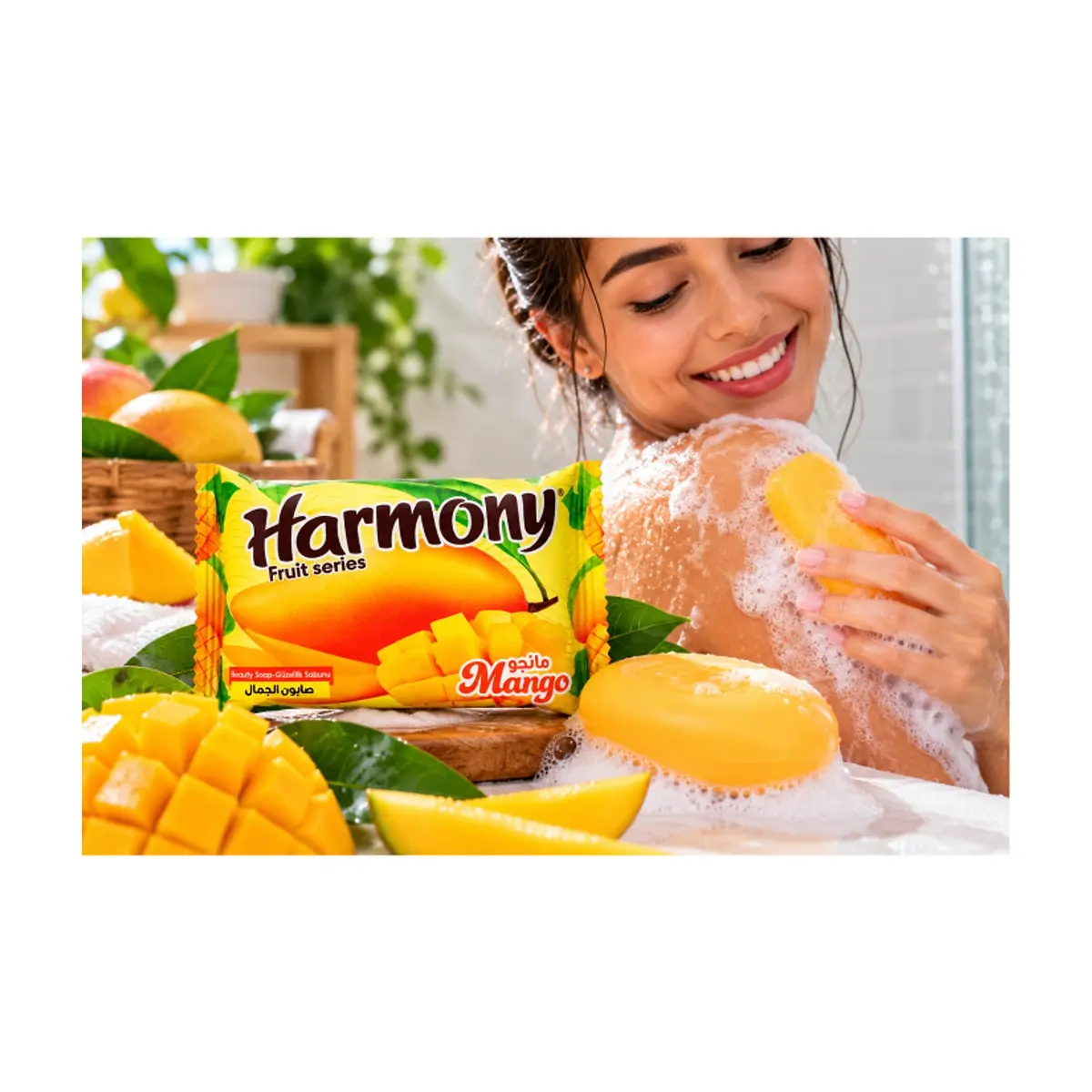 Jabón de belleza aroma a mango Harmony (70 g / 2.46 oz) - Thumbnail 4
