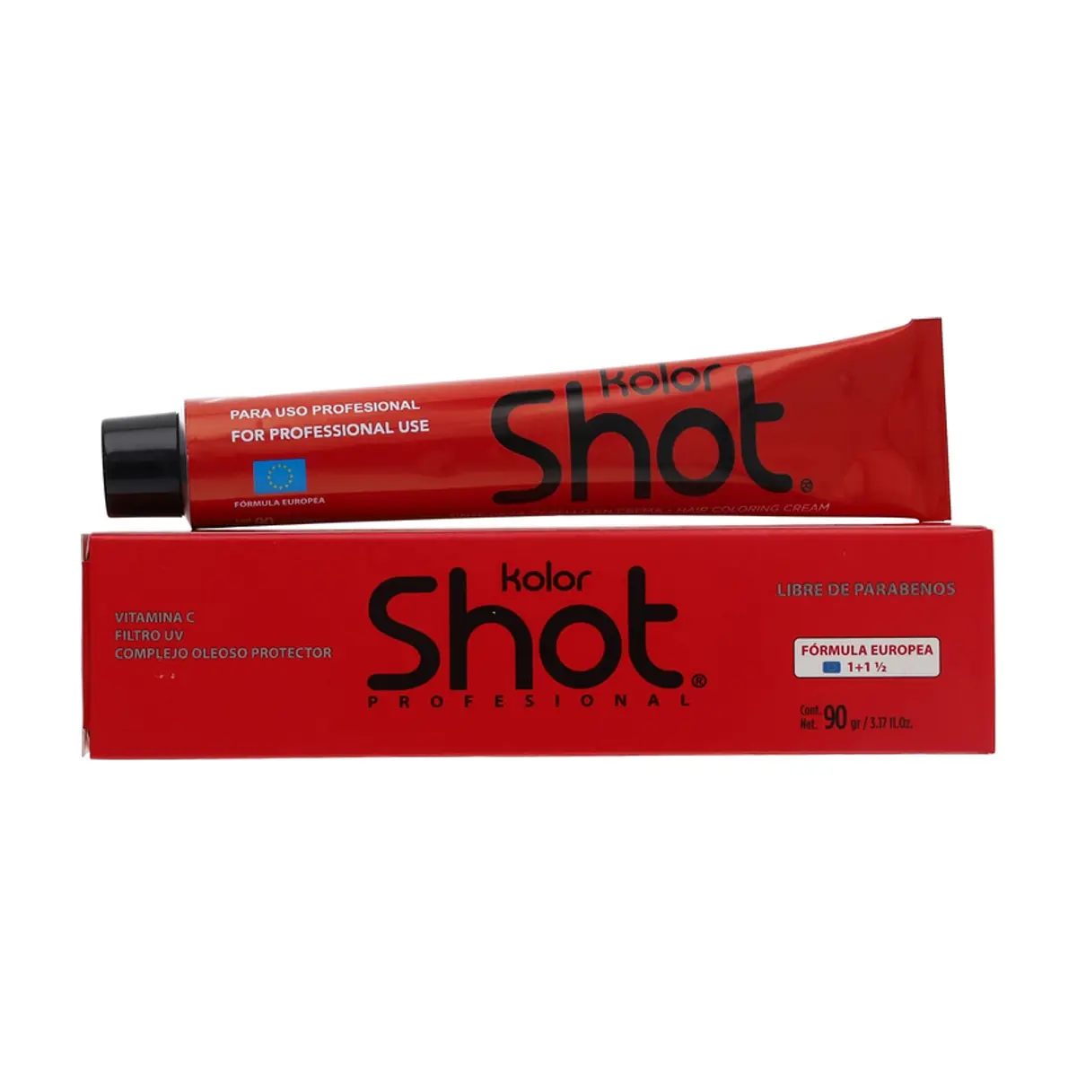 Tinte en crema negro azulado 1A Kolor Shot (90 g / 3.17 oz) - Miniatura 1
