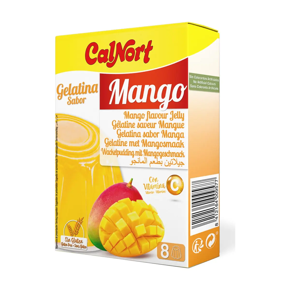 Gelatina de mango Calnort (170 g / 6.00 oz) - Miniatura 1