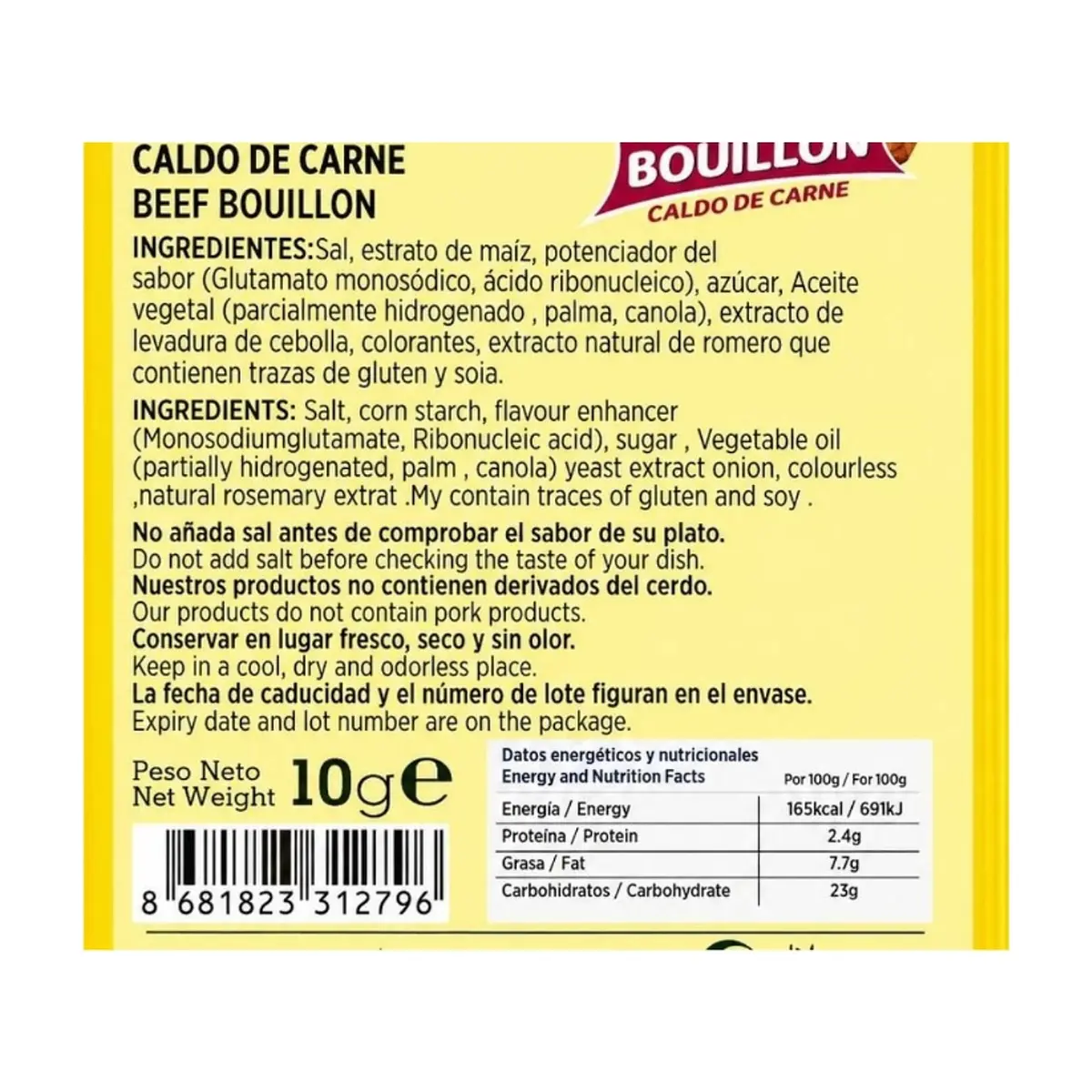 Caldo de carne Golden Best (10 g / 0.35 oz) - Thumbnail 3