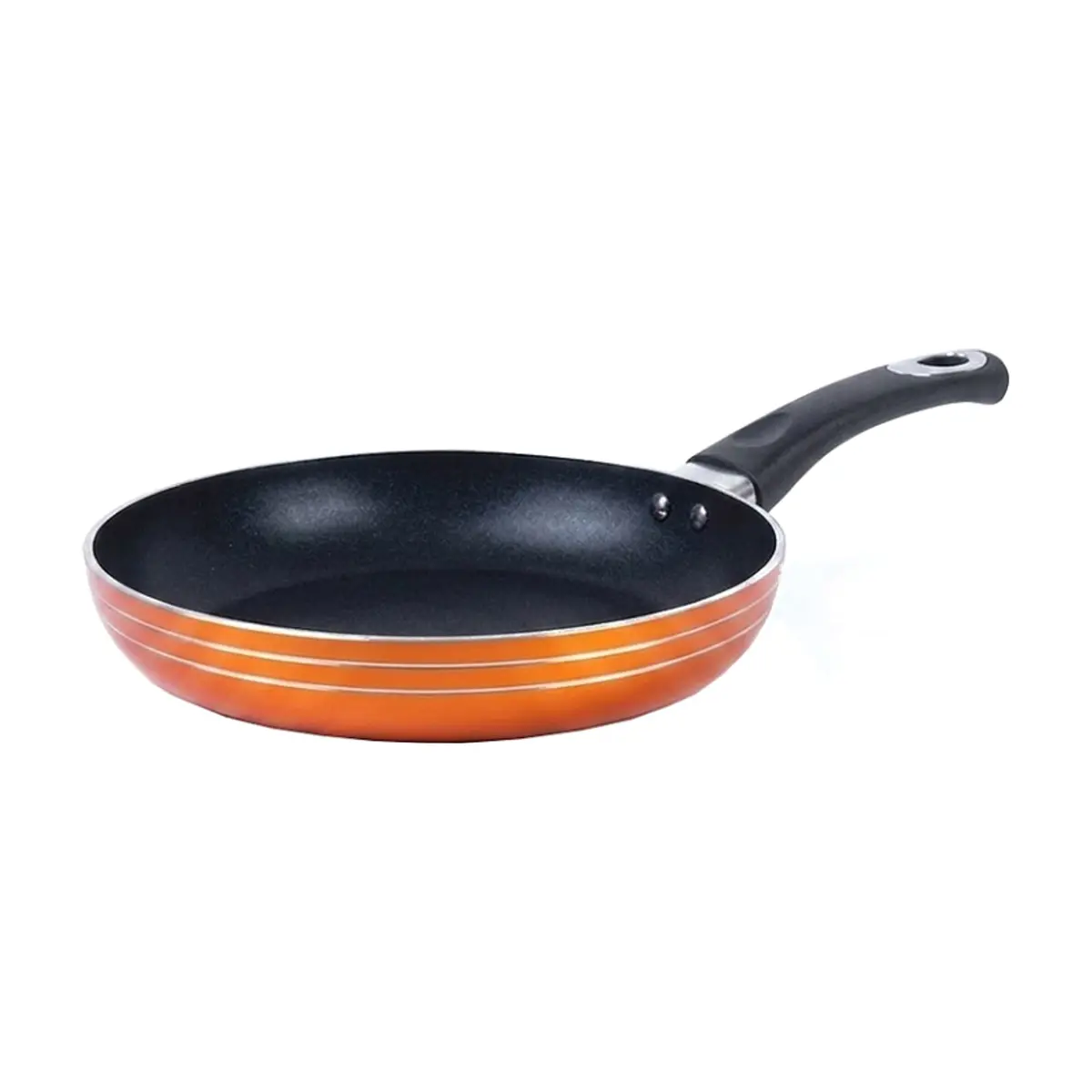 Sartén de 23 cm antiadherente esmaltado exterior naranja Ray