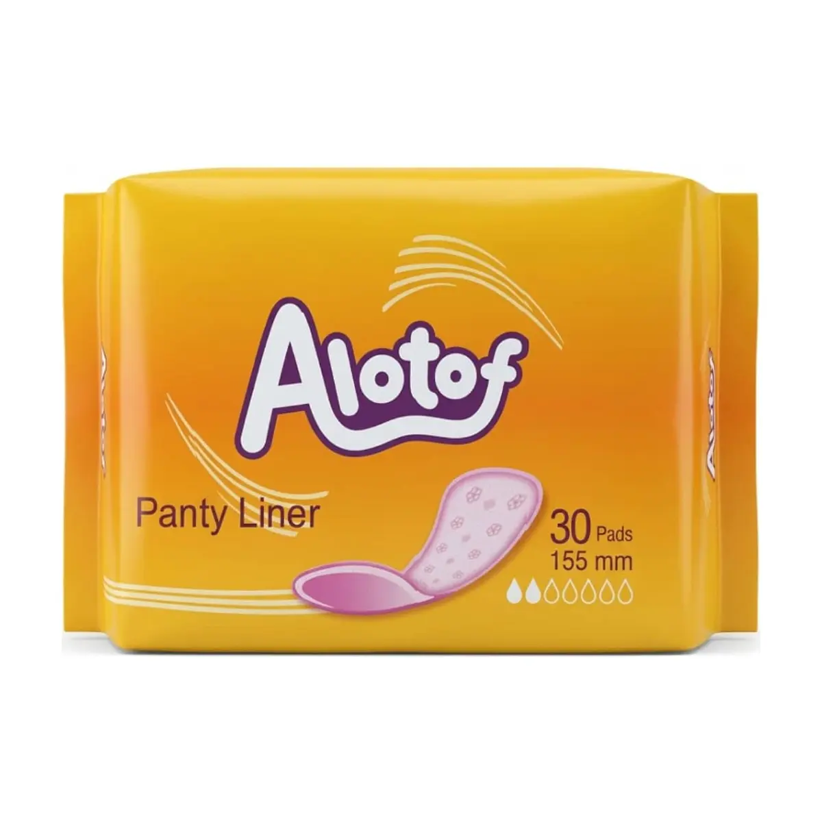 Almohadillas sanitarias -íntimas- Alotof (30 U)