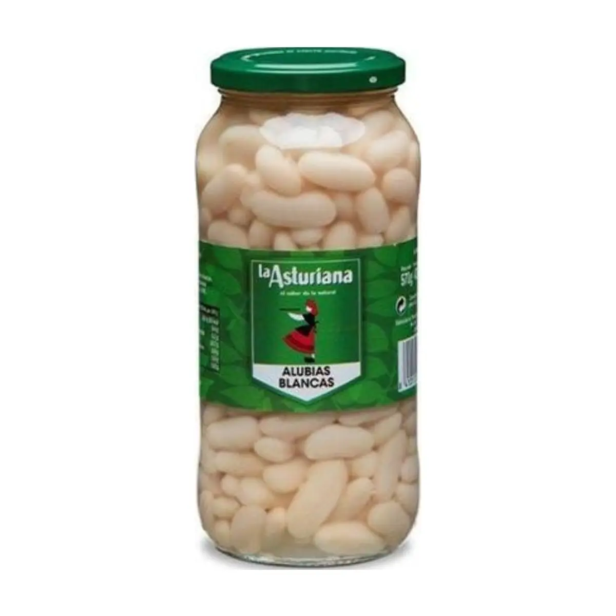 Alubias Blancas en Conserva (570 gr) LA ASTURIANA