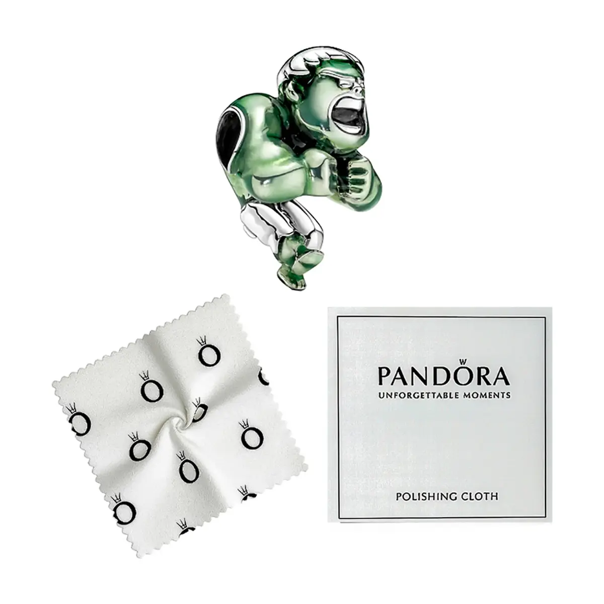 Charm de plata S925 estilo Pandora Hulk los Vengadores de Marvel - Thumbnail 2