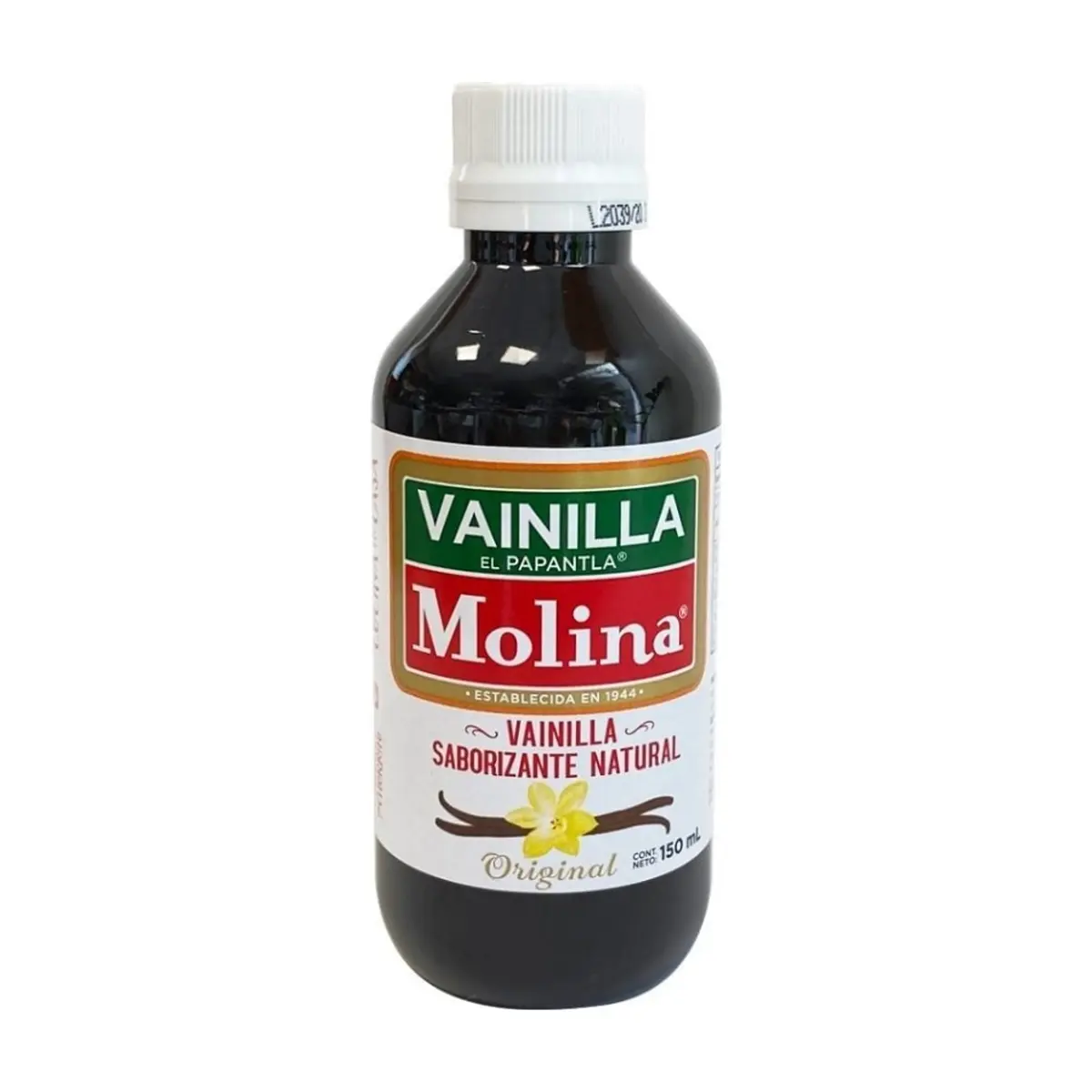Extracto de vainilla natural Molina (150 ml / 5.0 fl oz)