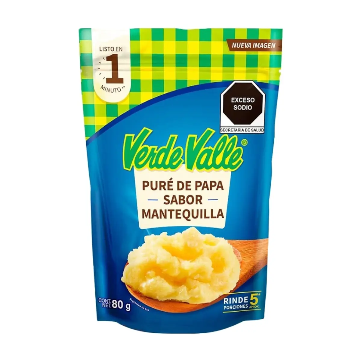 Puré de papas sabor mantequilla (80 g / 2.82 oz)