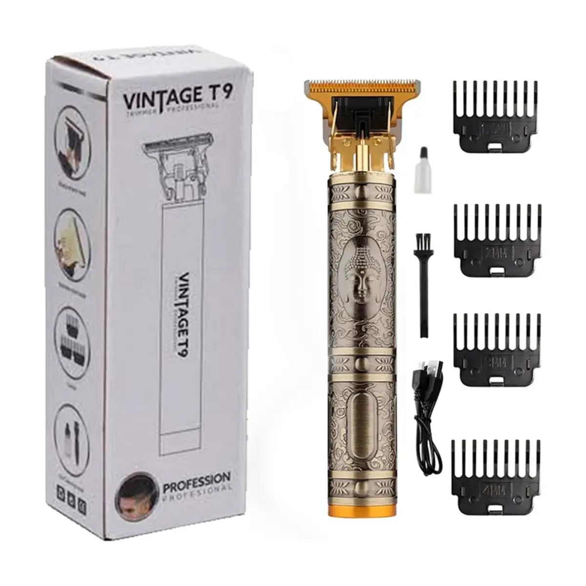 Máquina recargable profesional para corte de cabellos para hombre Beard Trimmer, Libre de BPA - Thumbnail 2