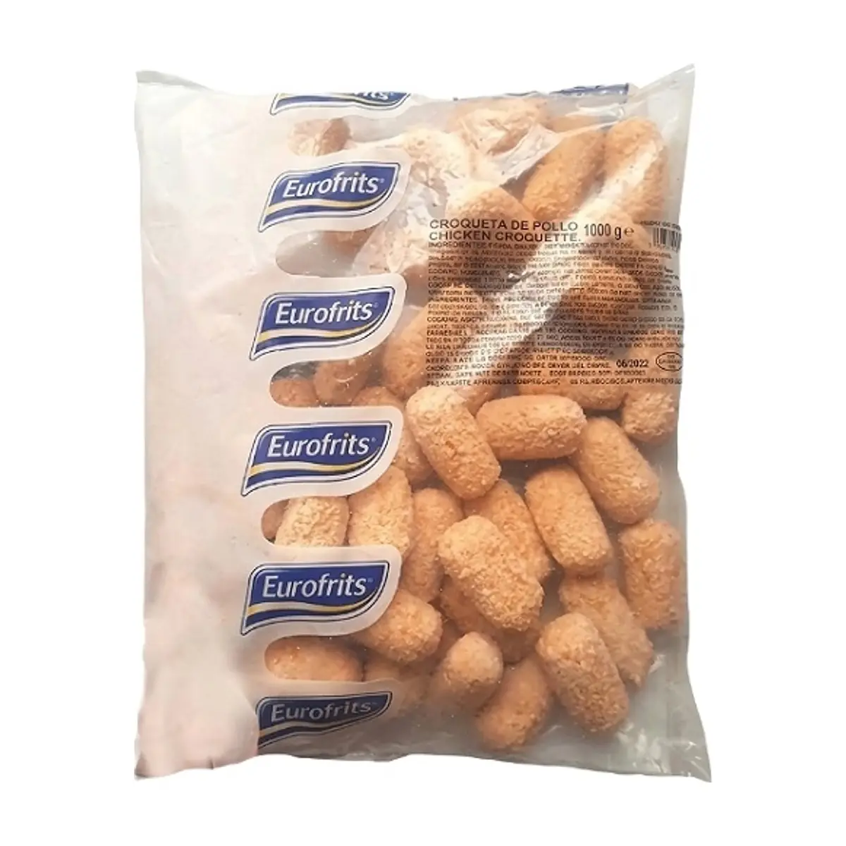 Croqueta de Pollo (1 kg) EUROFRITS