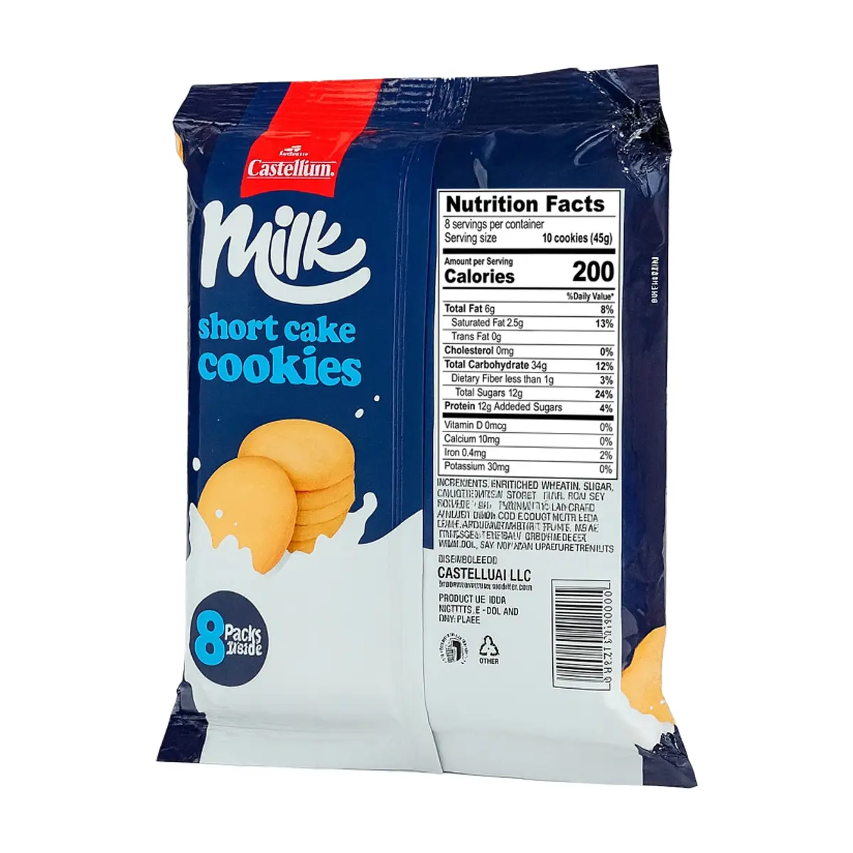 Galleta de leche Milk Castellum (360 g / 12.7 oz) - Thumbnail 2