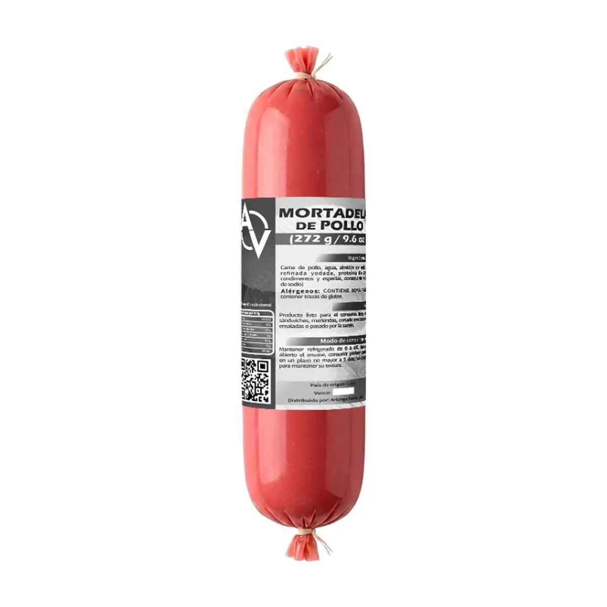 Mortadella de pollo Arteaga Variedades (272 g / 9.6 oz) - Imagen 1