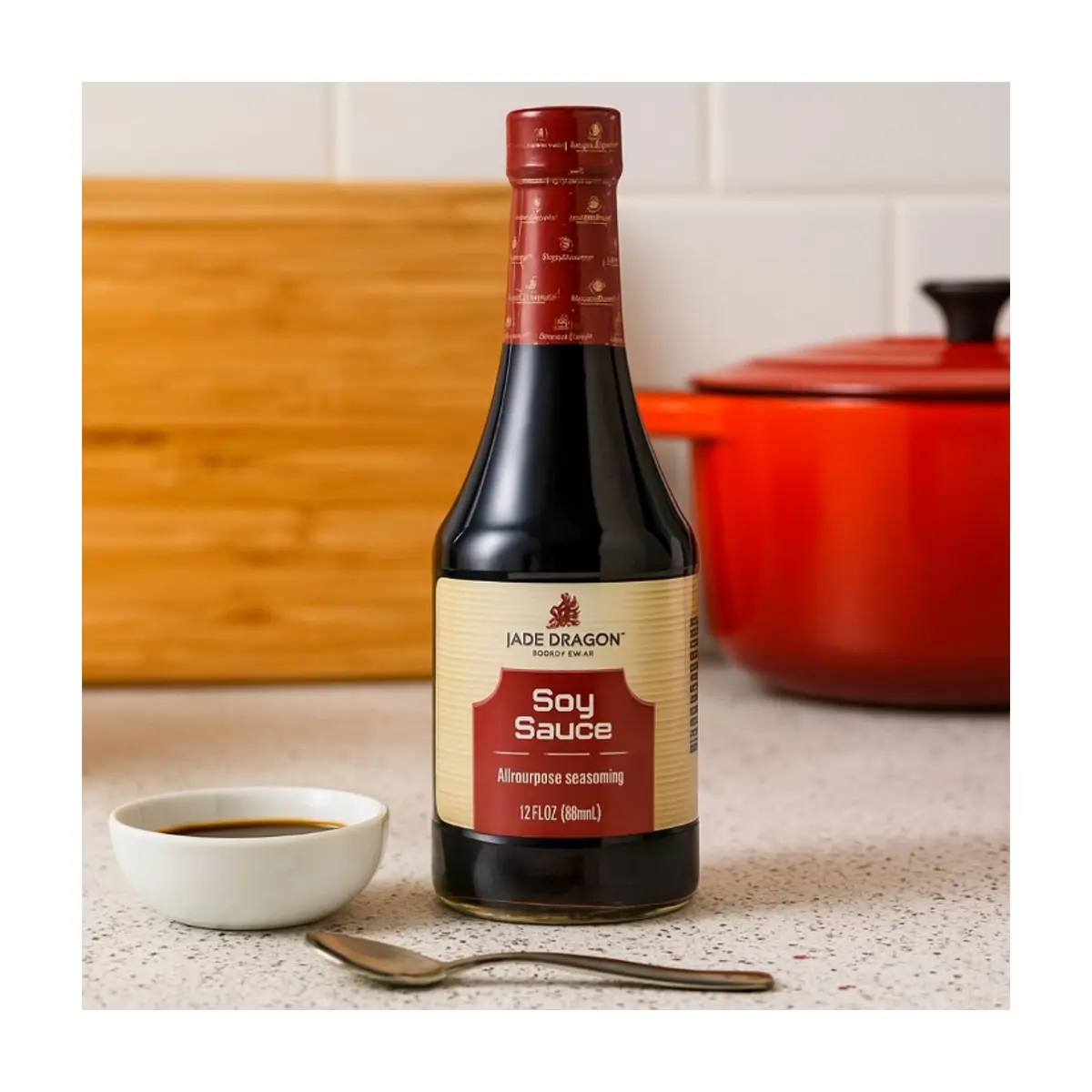 Salsa de soya Jade Dragon (356 ml) - Thumbnail 4