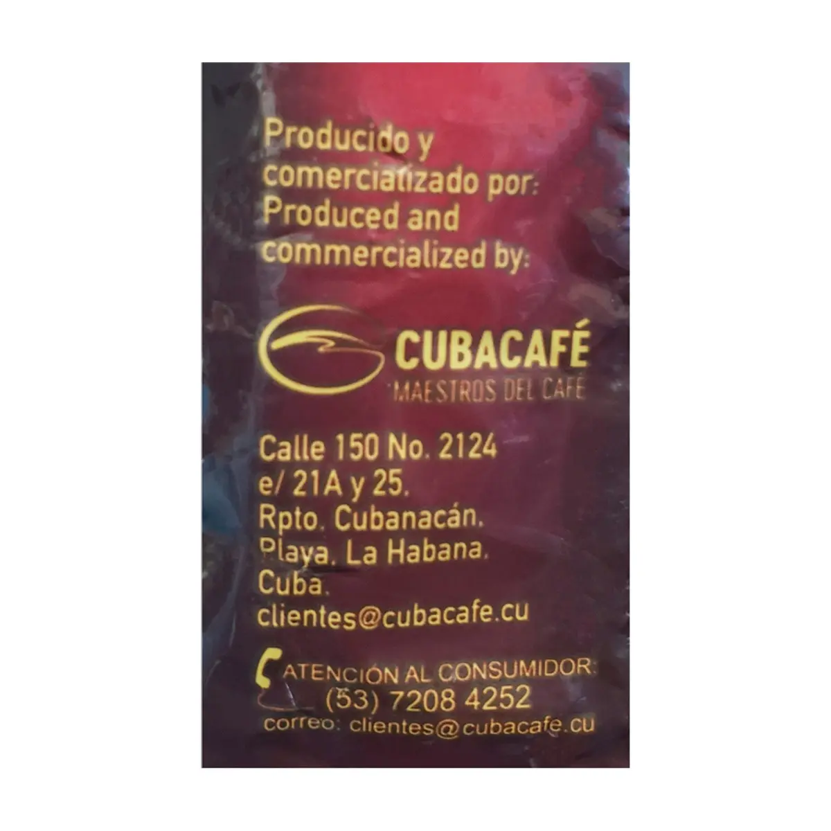 Café tostado y molido Guantanamera (500 g / 1.1 lb) - Miniatura 3
