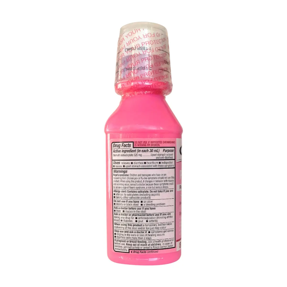 Bismuto rosa líquido 525 mg/30 ml fuerza regular Guardian (236 ml / 8 fl oz) - Thumbnail 2