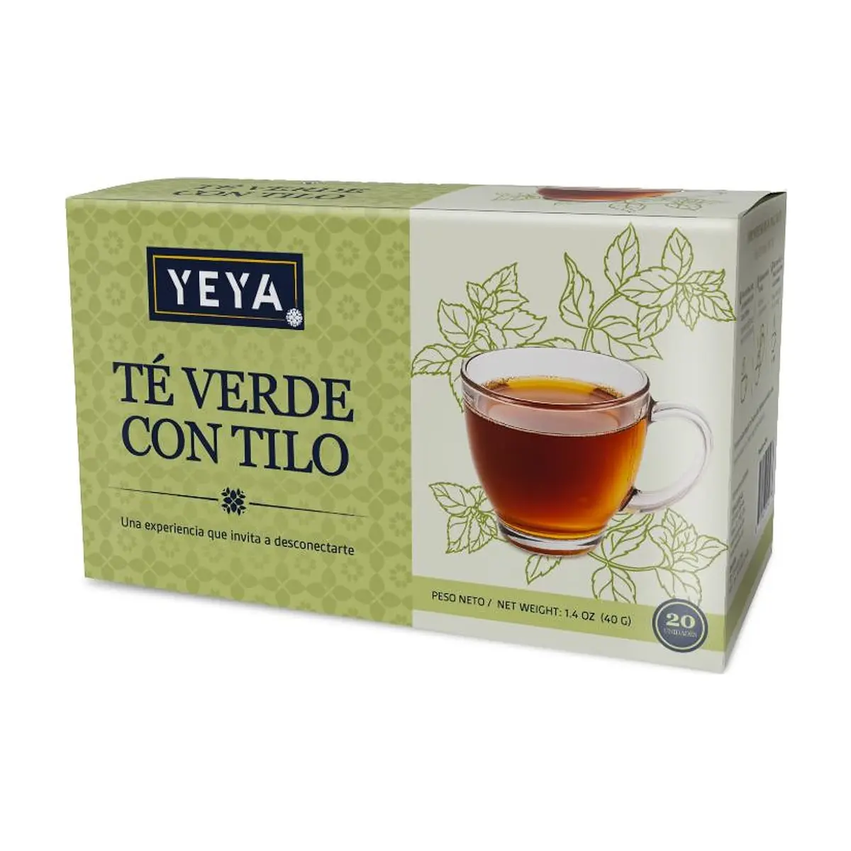 Té verde con tilo YEYA (40 g / 1.4 oz)