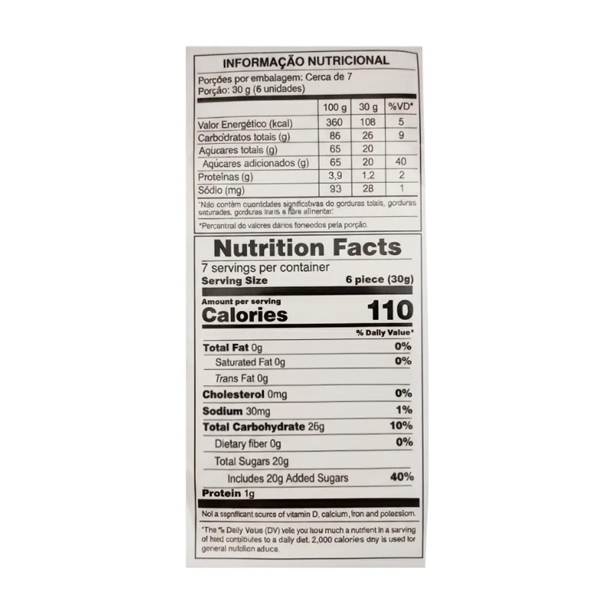 Malvavisco sabor vainilla fofs princess Florestal (220 g / 7.76 oz) - Thumbnail 4