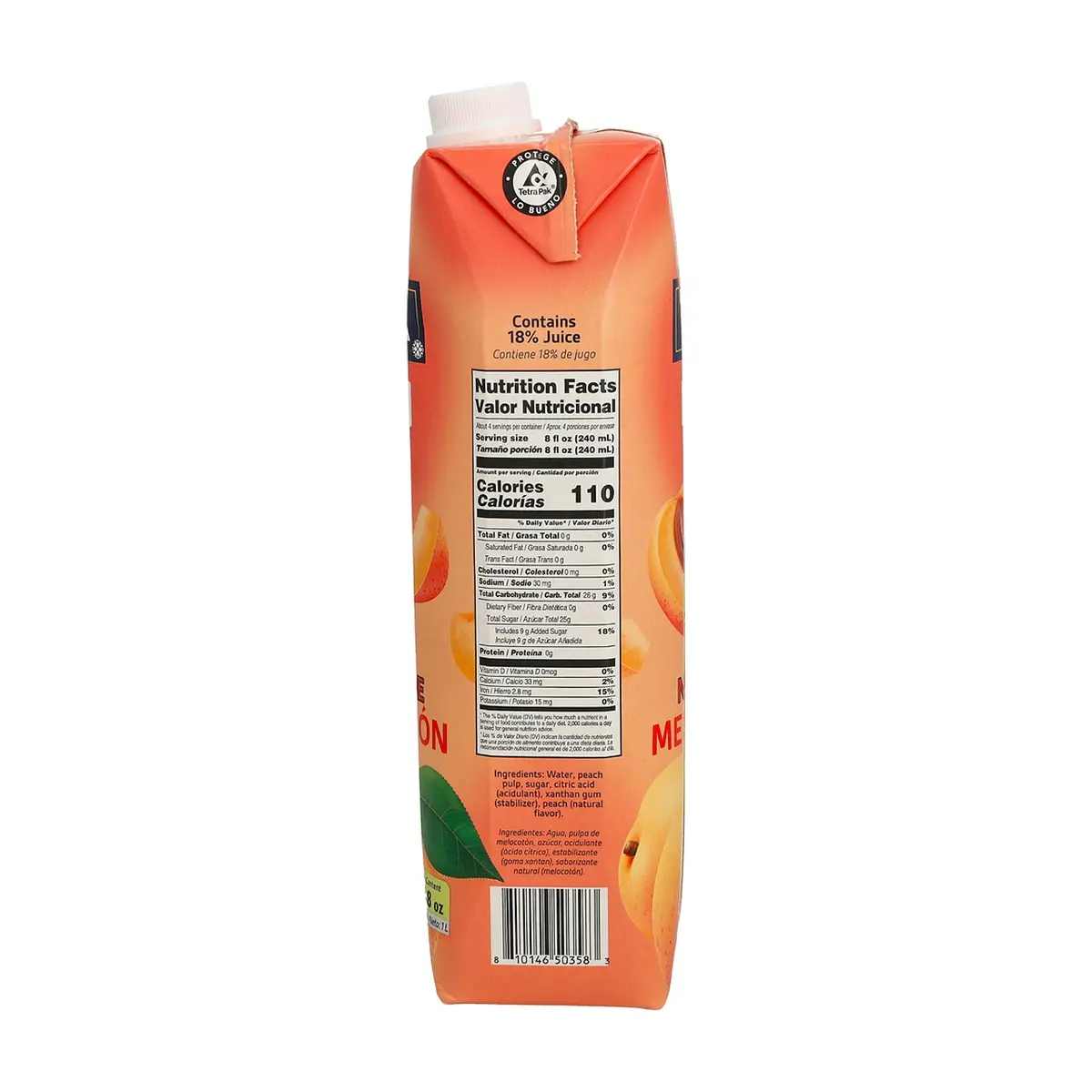 Néctar de melocotón YEYA (6 x 1 L / 33.8 fl oz) - Thumbnail 5