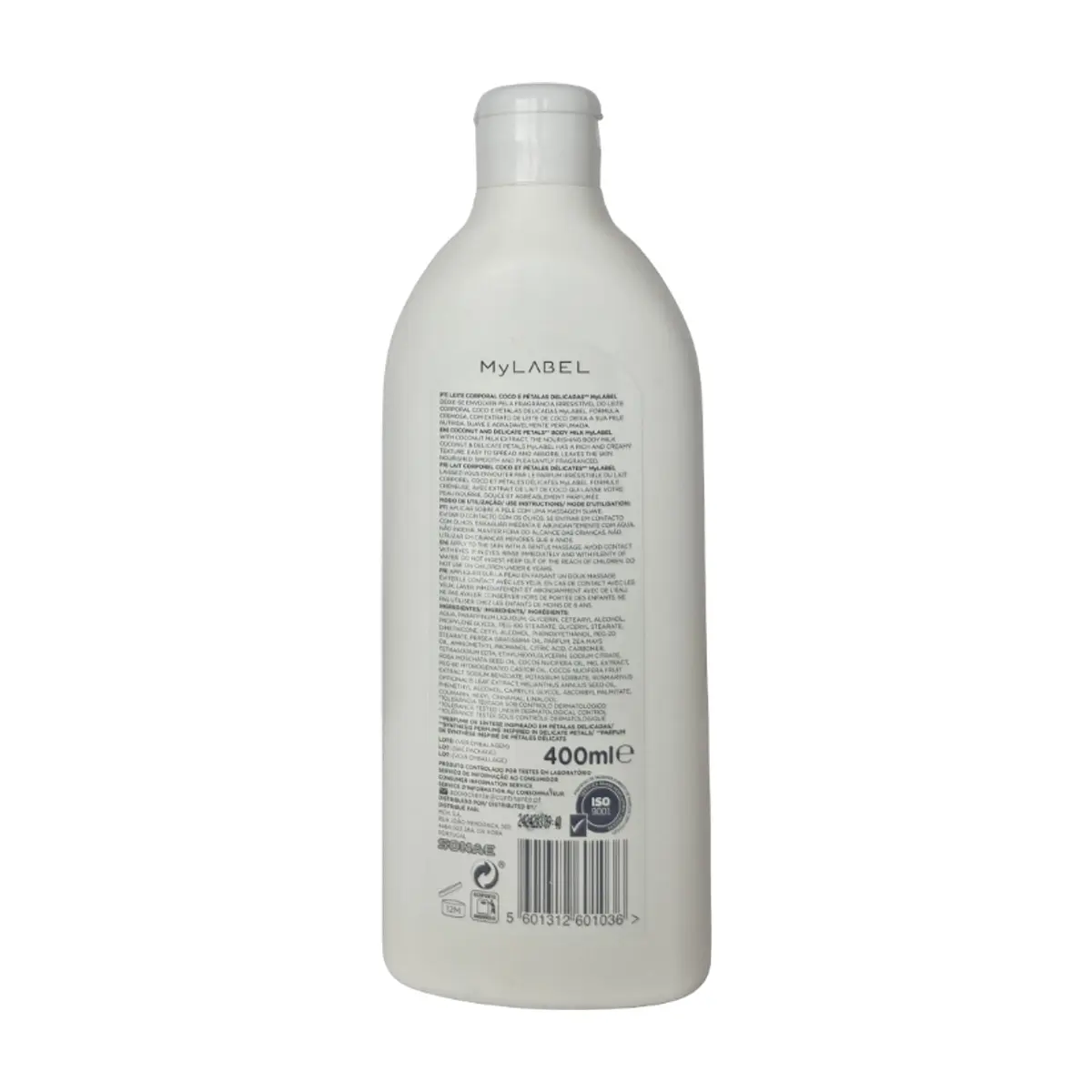 Loción corporal coco y pétalos delicados Mylabel (400 ml / 13.53 oz) - Thumbnail 2
