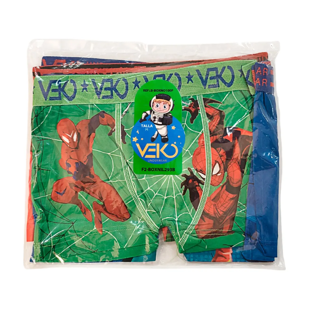 Boxers infantiles con diseño de superhéroe talla M Veko (4 U) - Thumbnail 2
