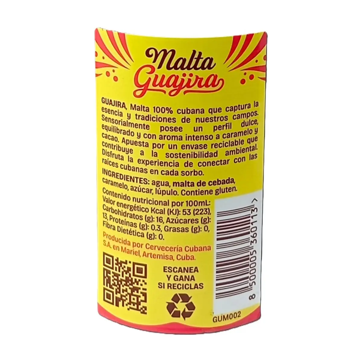 Malta Guajira (330 ml) - Miniatura 3