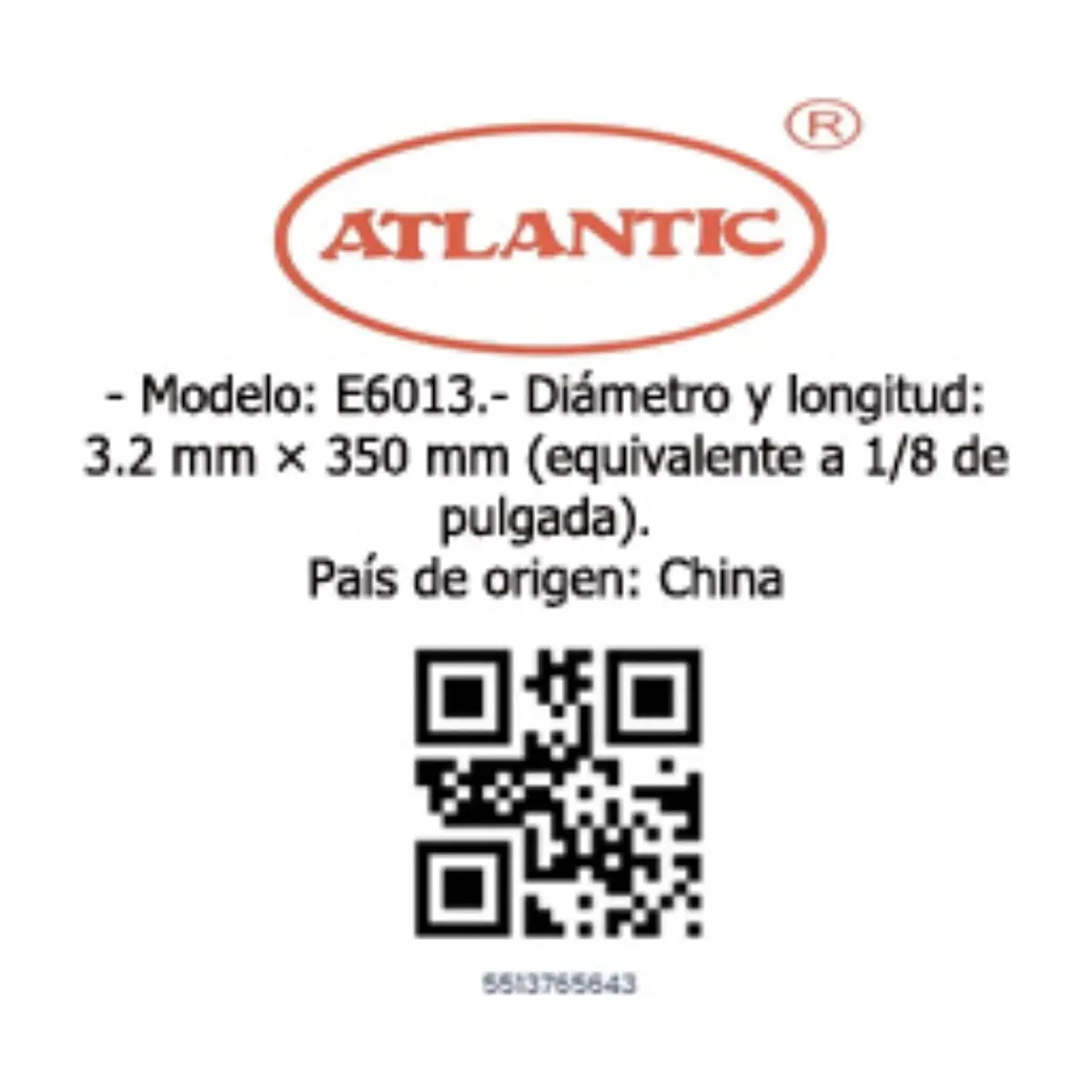Electrodos para soldadura -Varilla- E6013 -350 mm Atlantic - Miniatura 4