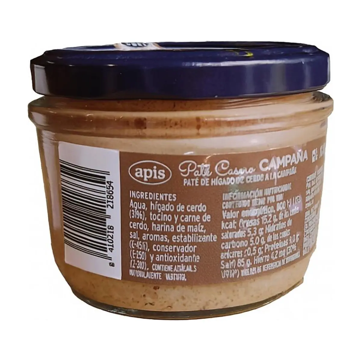 Paté casero de hígado a la campaña Apis (125 g / 4.41 oz) - Thumbnail 3