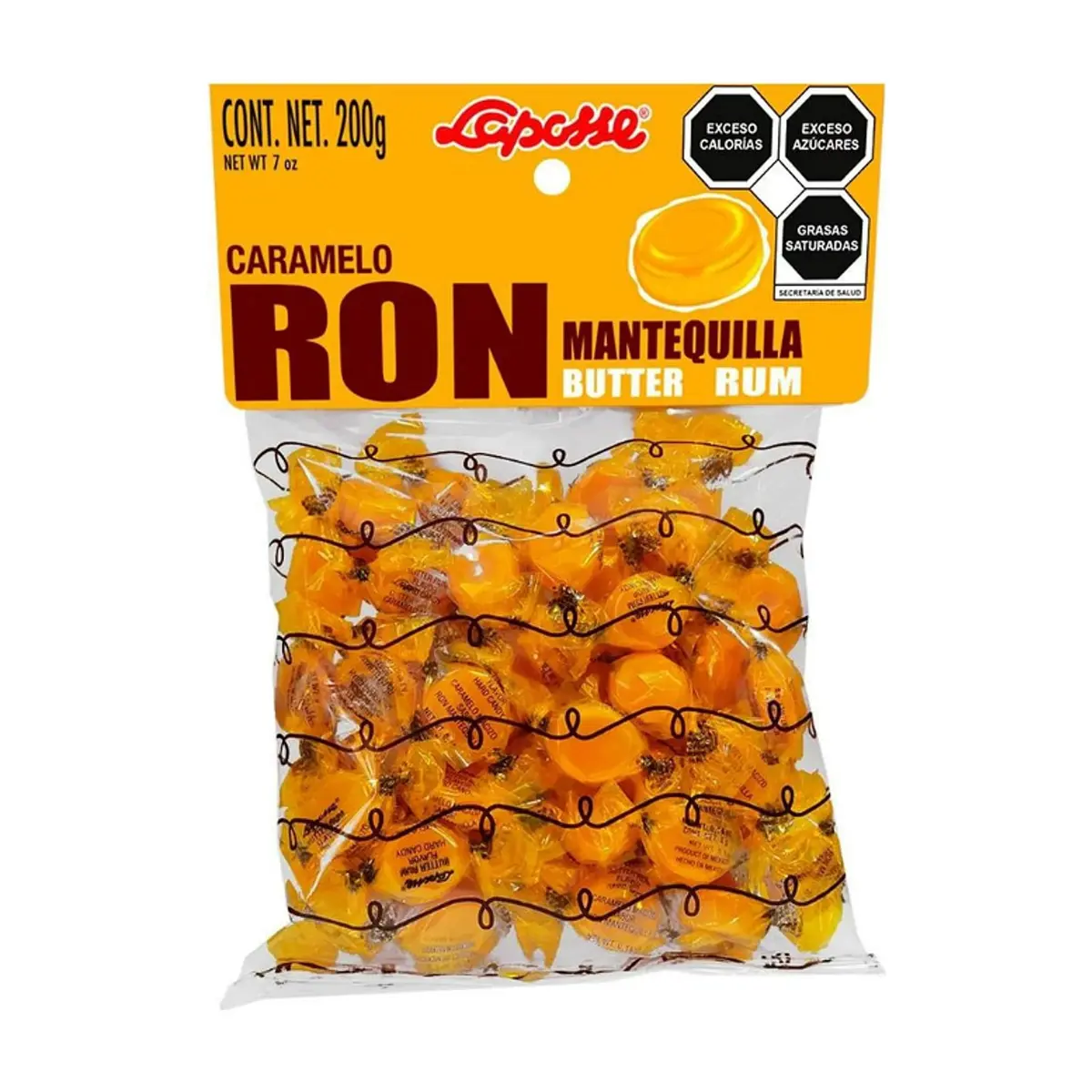 Caramelo ron mantequilla Laposse (200 g / 7 oz) - Thumbnail 4