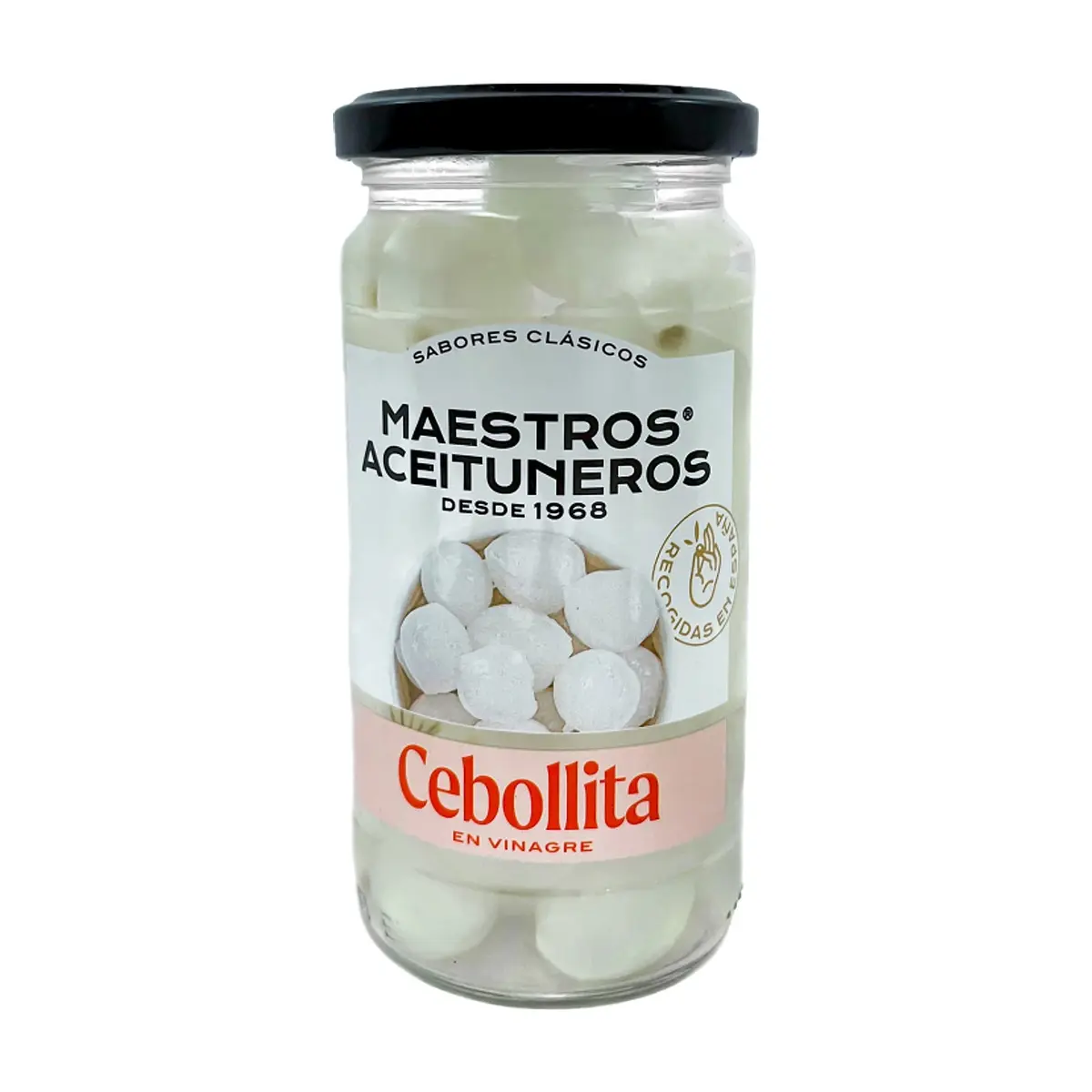 Cebollita en vinagre Maestros Aceituneros (345 g / 12.16 oz) - Imagen 1