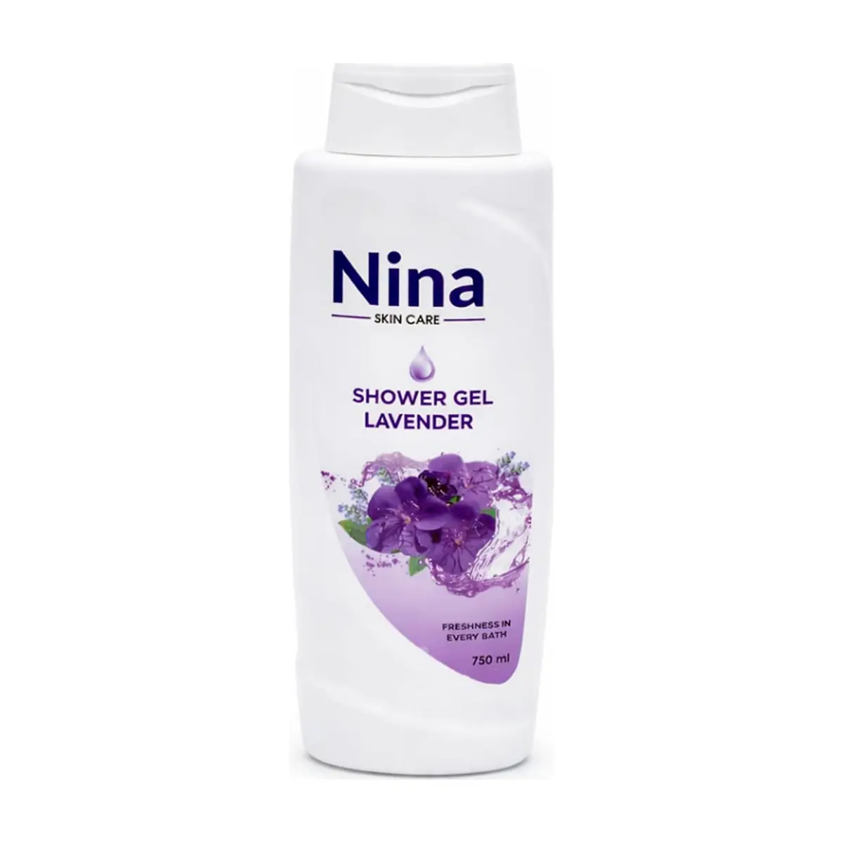 Gel para ducha aroma lavanda Nina (750 ml)