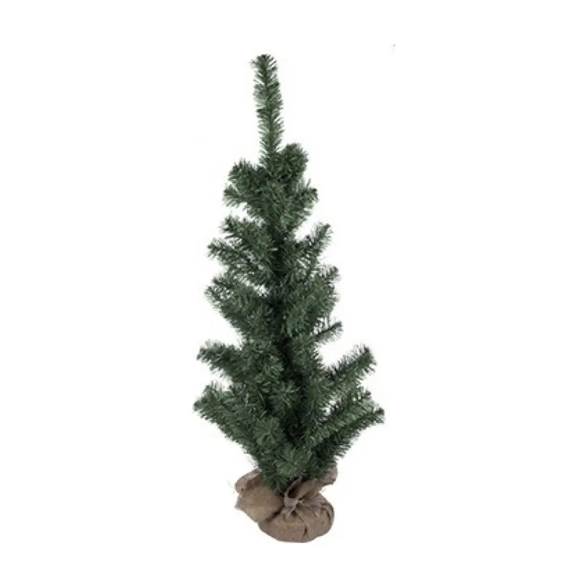 Árbol PVC verde con 10 luces LED Casa y Menaje