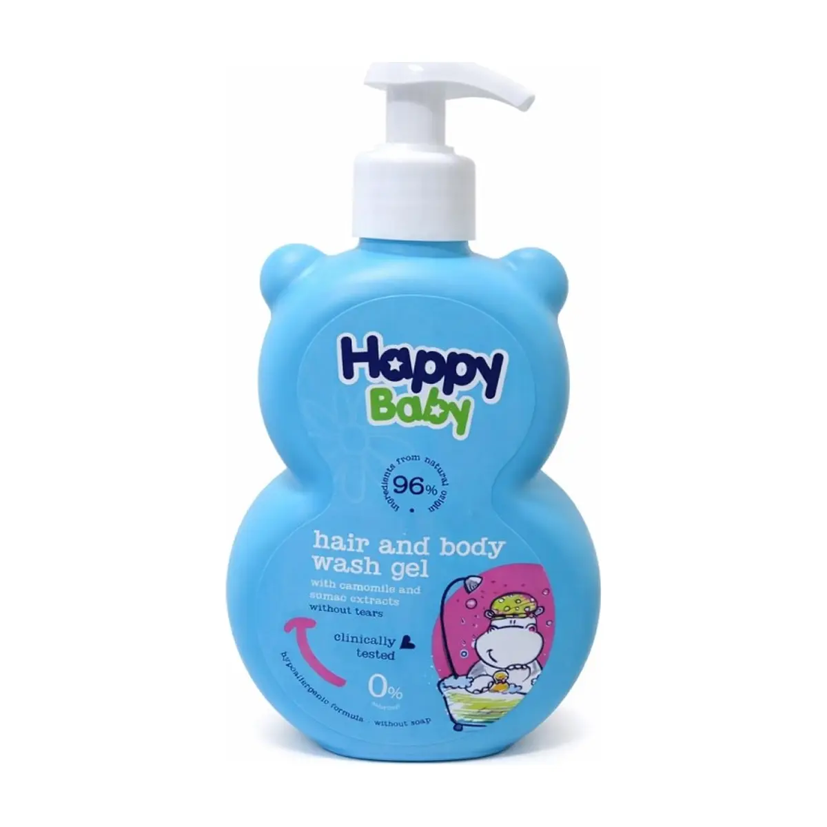 Gel de Baño para Bebé de Extractos de Manzanilla y Sumac 40 HAPPY BABY