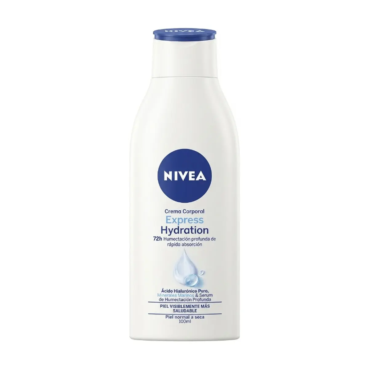 Crema corporal 72h Express Hydration Nivea (100 ml)