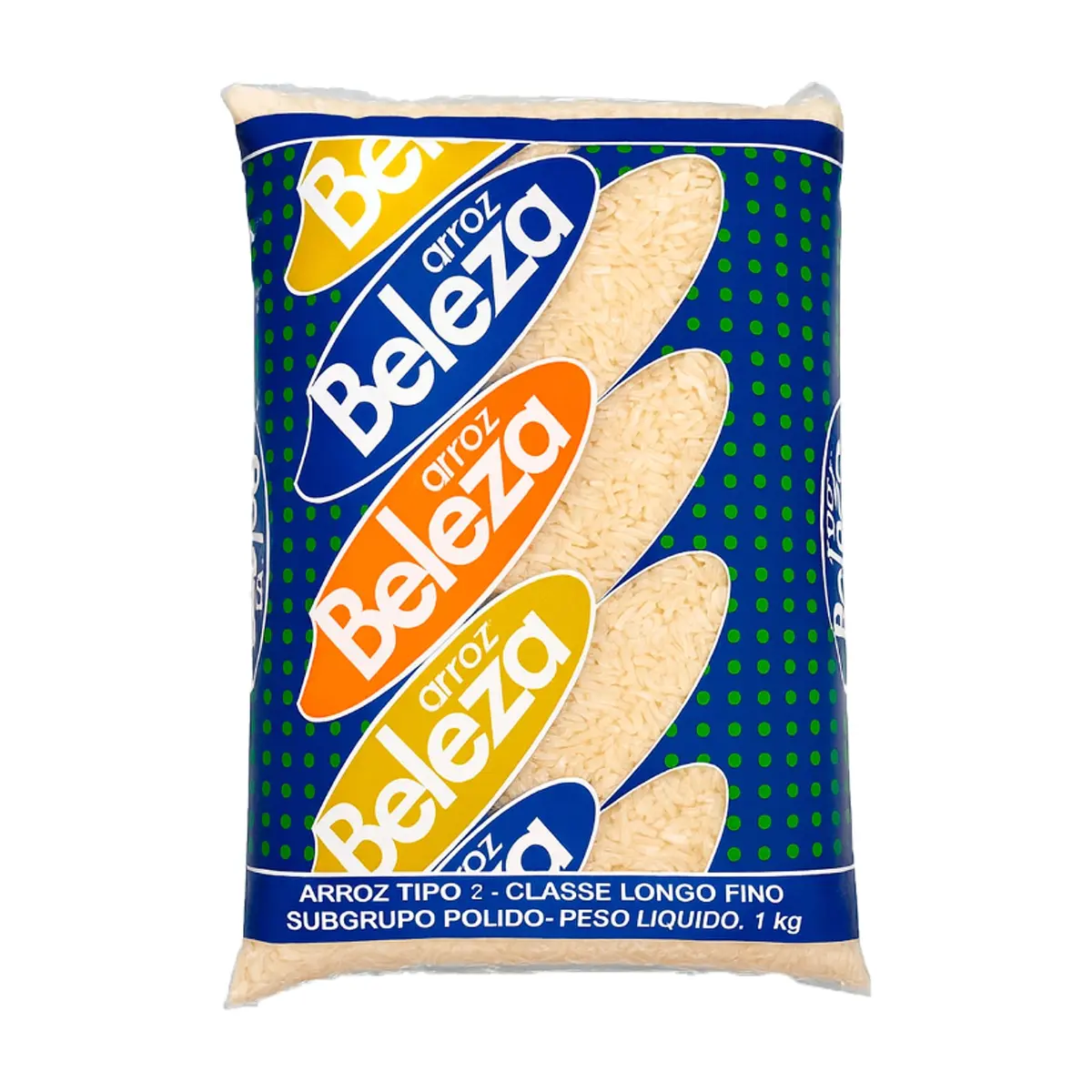 Arroz tipo 2 Beleza (1 kg / 2.20 lb)