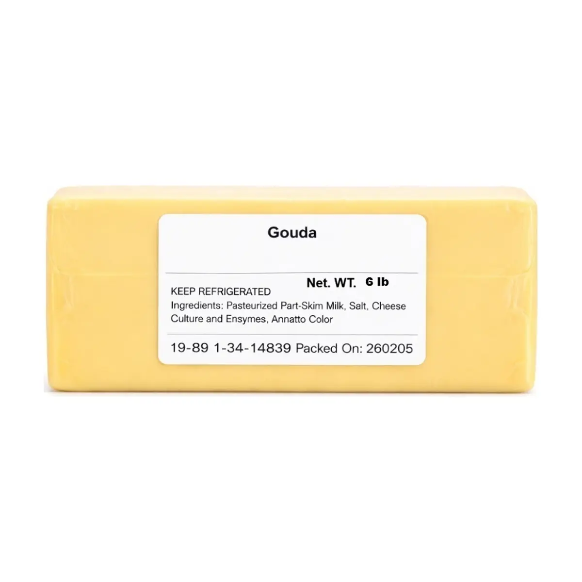 Queso Gouda Prairie Farms (2.72 kg / 6 lb) - Thumbnail 3