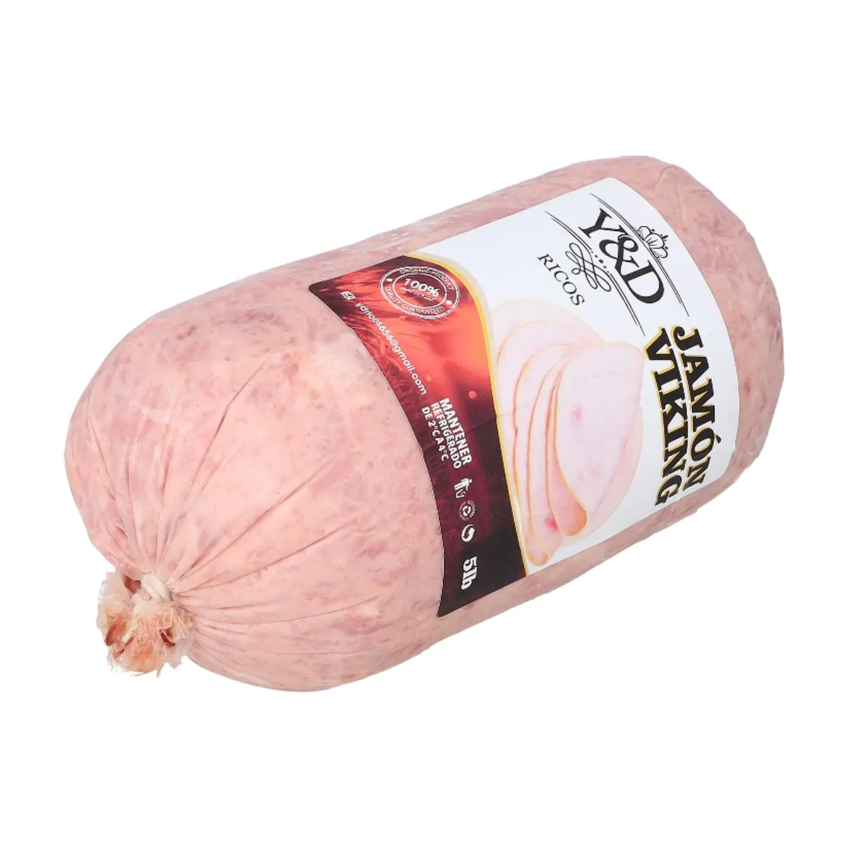 Jamón vicking Y&D Ricos (2.27 kg / 5.0 Lb) - Thumbnail 4