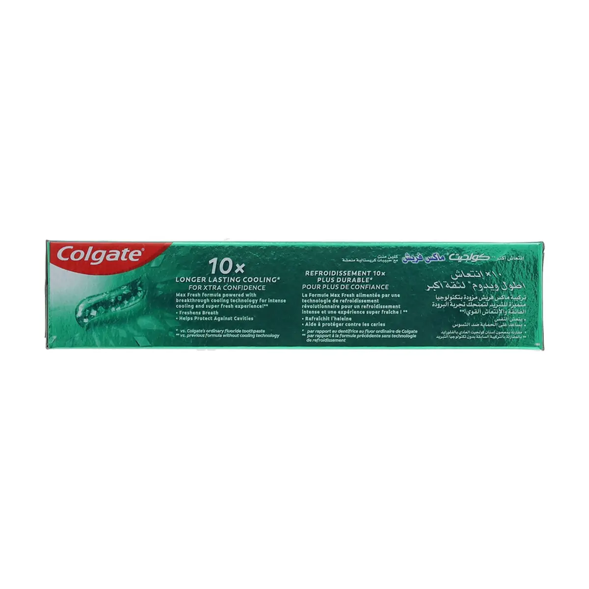 Pasta dental Max Fresh Clean Menta Colgate (100 ml) - Thumbnail 2