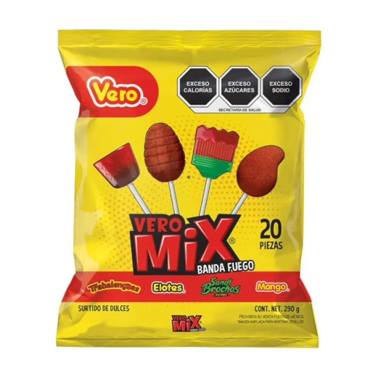 Surtido de paletas picantes Vero Mix (290 g / 10.22 oz) - Miniatura 1