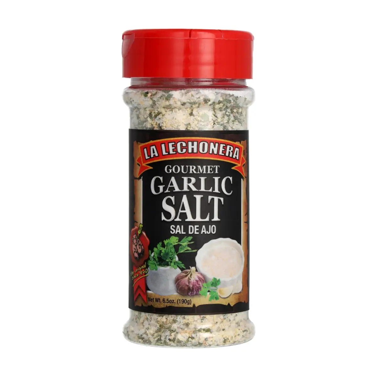 Sazón Sal de ajo Gourmet La Lechonera (190 g / 6.5 oz)